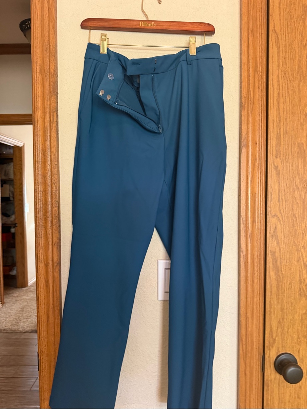 Christian Siriano Women’s Teal Dress Pants - Straight Leg